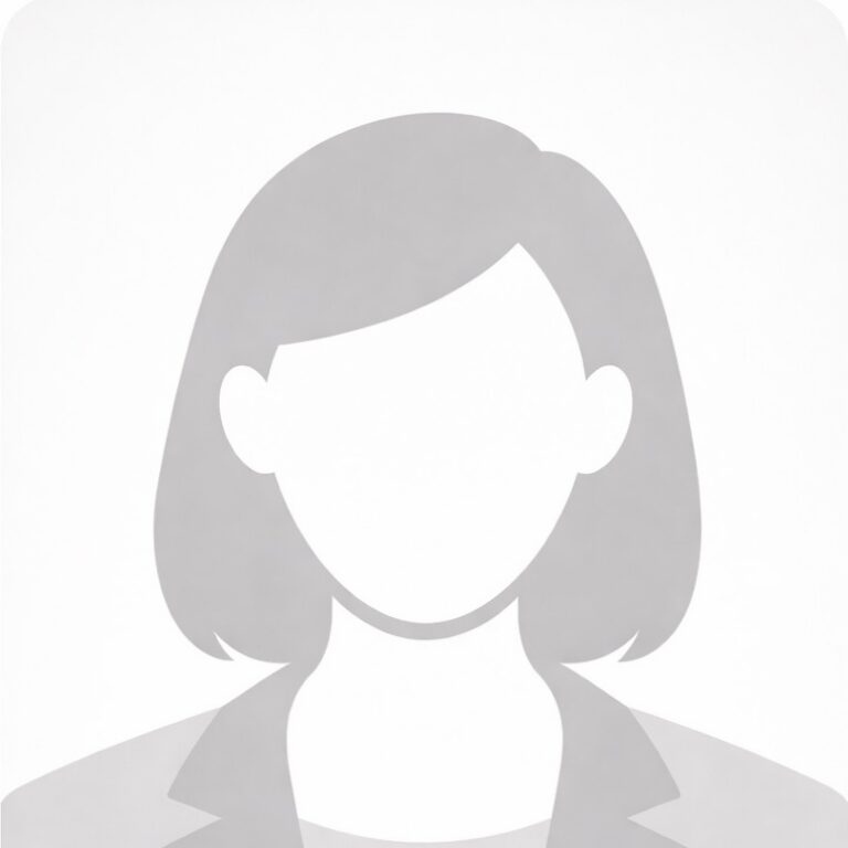 Generic female profile icon with shoulder-length hair and a blazer on a light background
